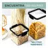 Set X5 Recipientes Organizador Comida He